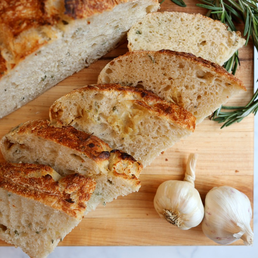 The Garlic Rosemary Crust