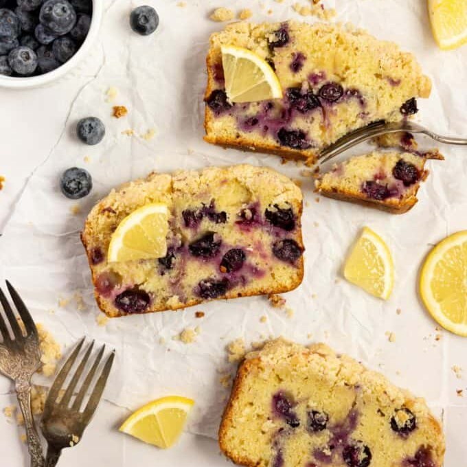 Lemon Blueberry Loaf